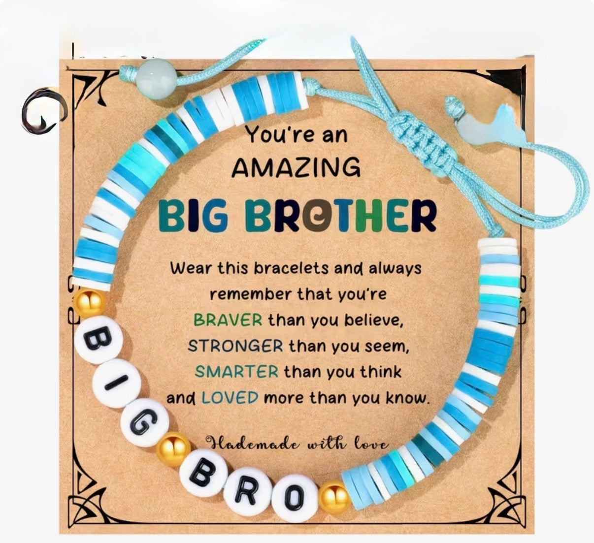 Add a little surprise for big brother 💙